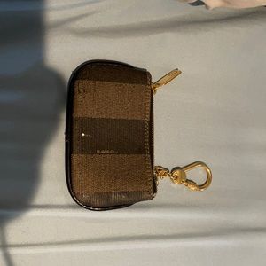 Fendi key chain wallet